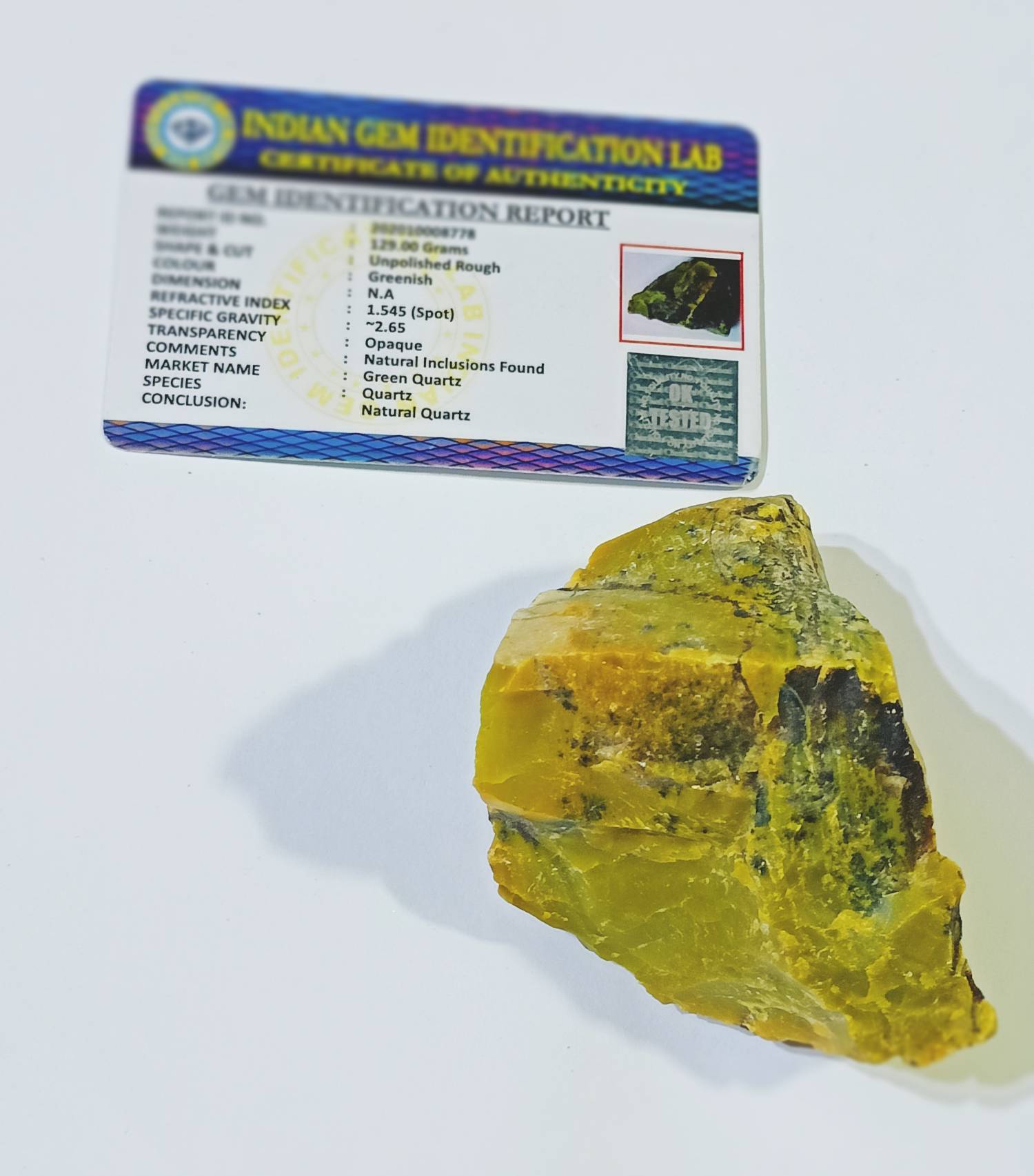 Green quartz name deals